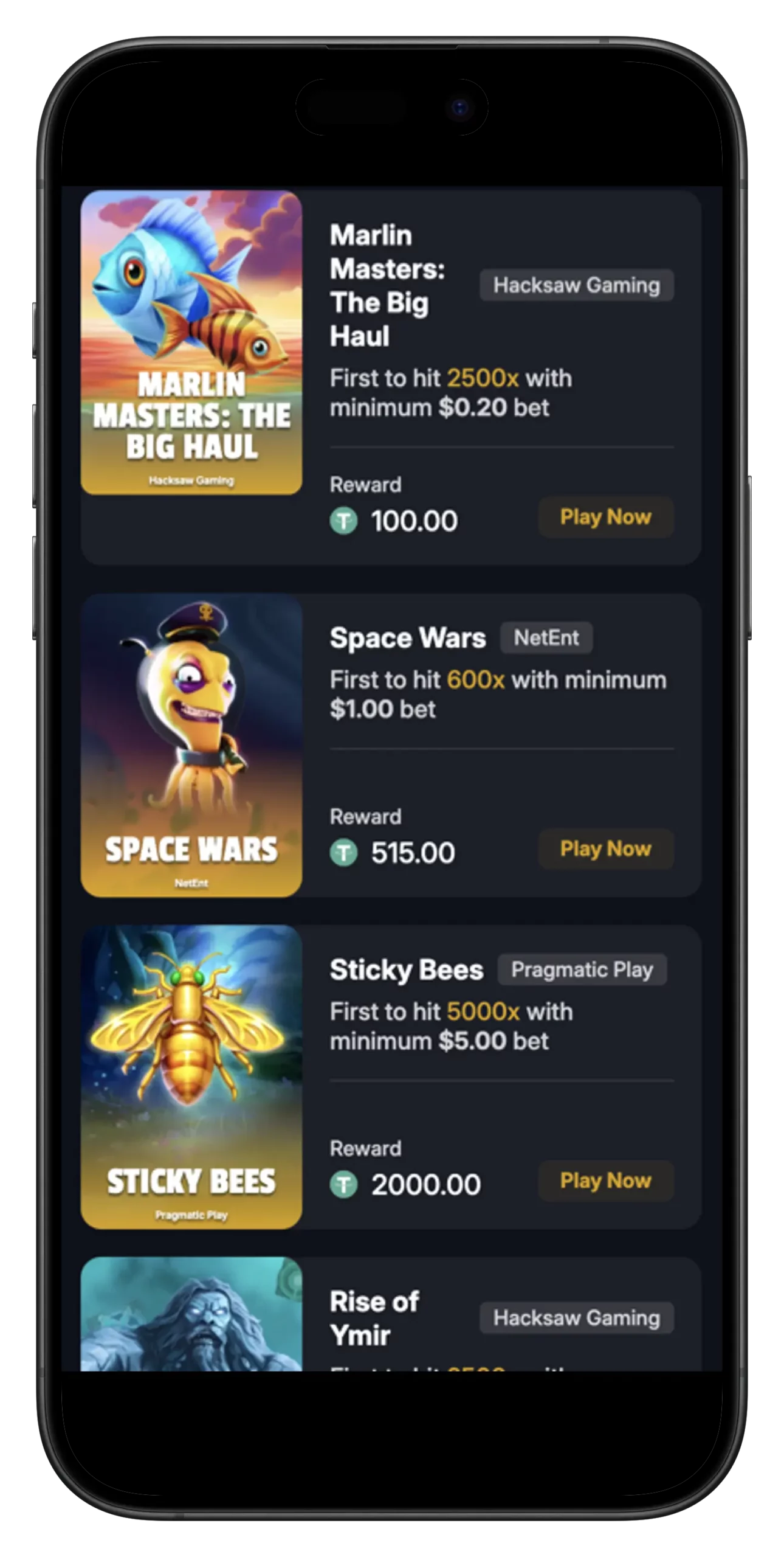 Bitfortune Challenges